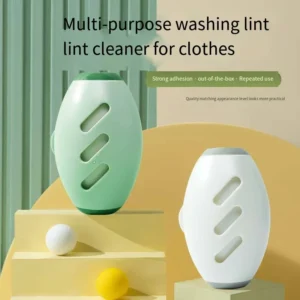 🌀 Reusable Portable Lint Roller for Clothes & Pet Hair Removal